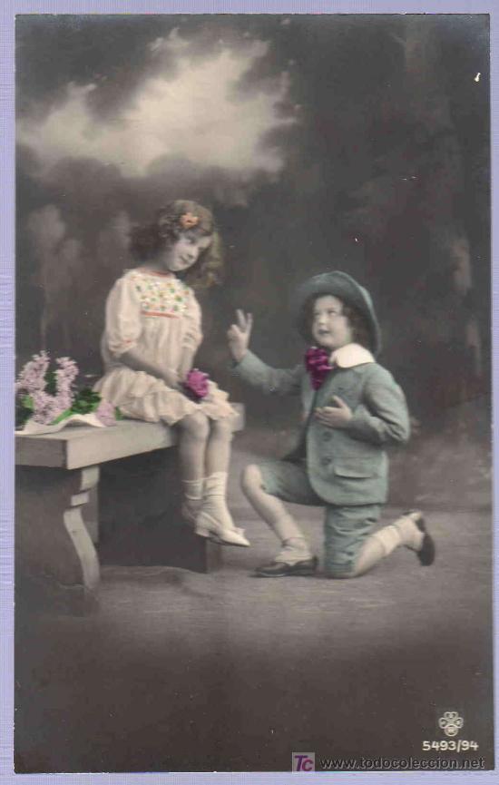 Postales: TARJETA POSTAL ANTIGUA INFANTIL - Foto 1