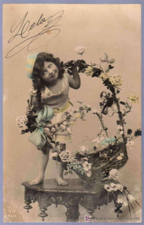 Postales: TARJETA POSTAL ANTIGUA INFANTIL - Foto 1