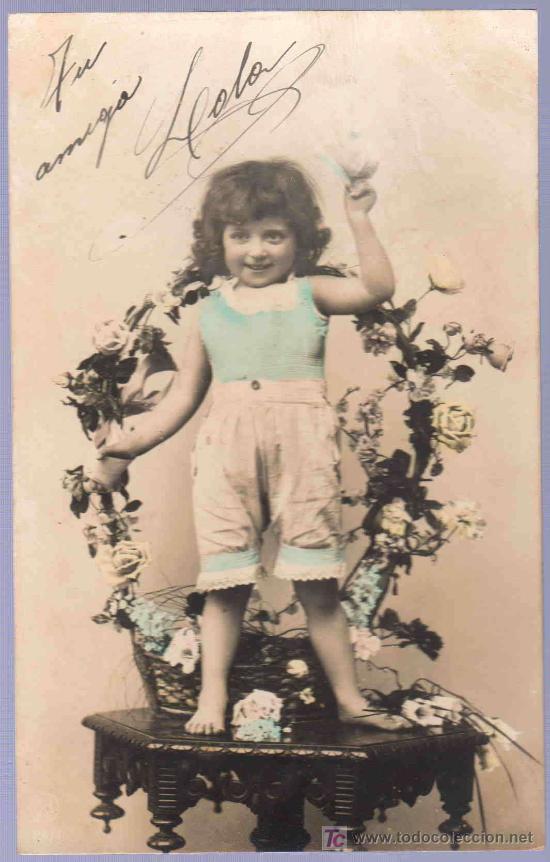 Postales: TARJETA POSTAL ANTIGUA INFANTIL - Foto 1