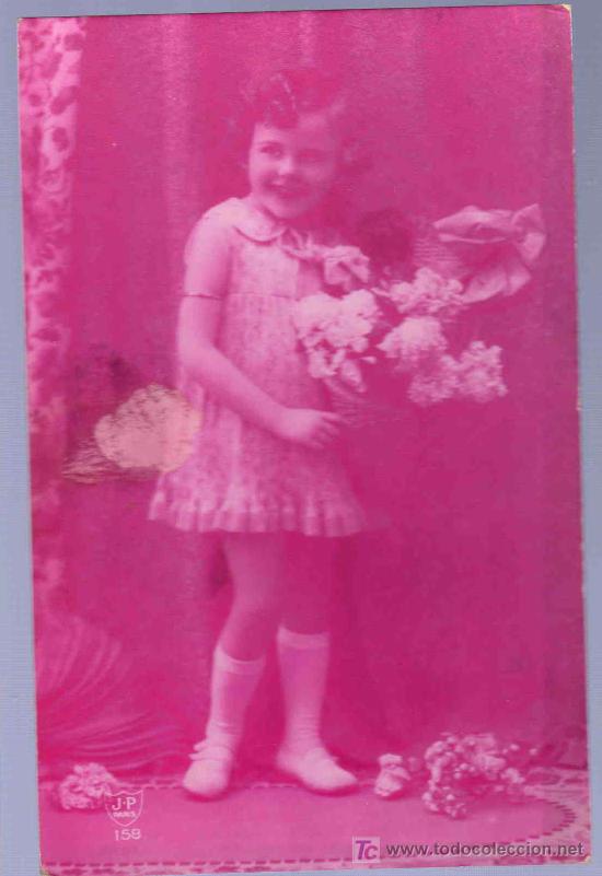 Postales: TARJETA POSTAL ANTIGUA INFANTIL. - Foto 1