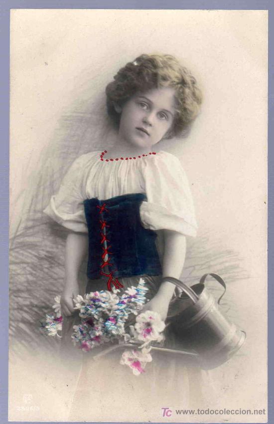 Postales: TARJETA POSTAL ANTIGUA INFANTIL. - Foto 1