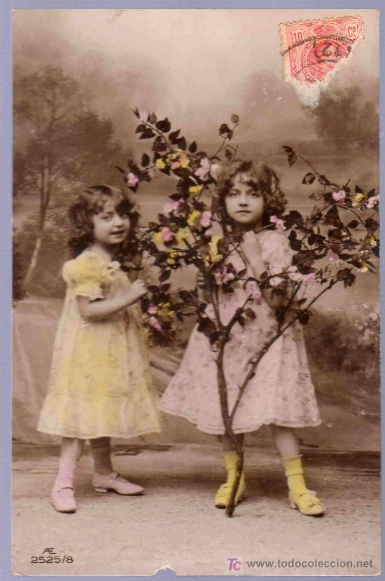 Postales: TARJETA POSTAL ANTIGUA INFANTIL. - Foto 1