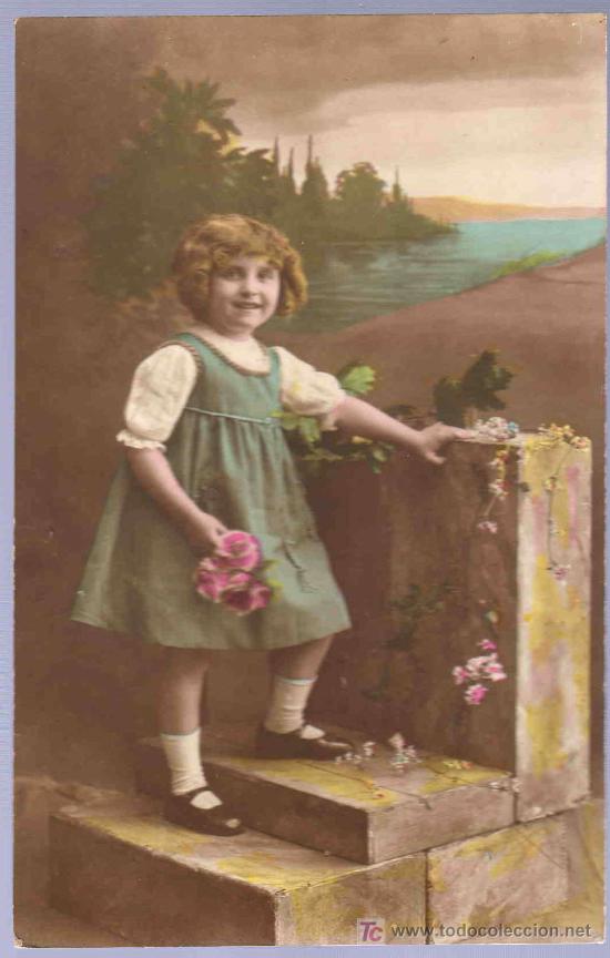 Postales: TARJETA POSTAL ANTIGUA INFANTIL. - Foto 1