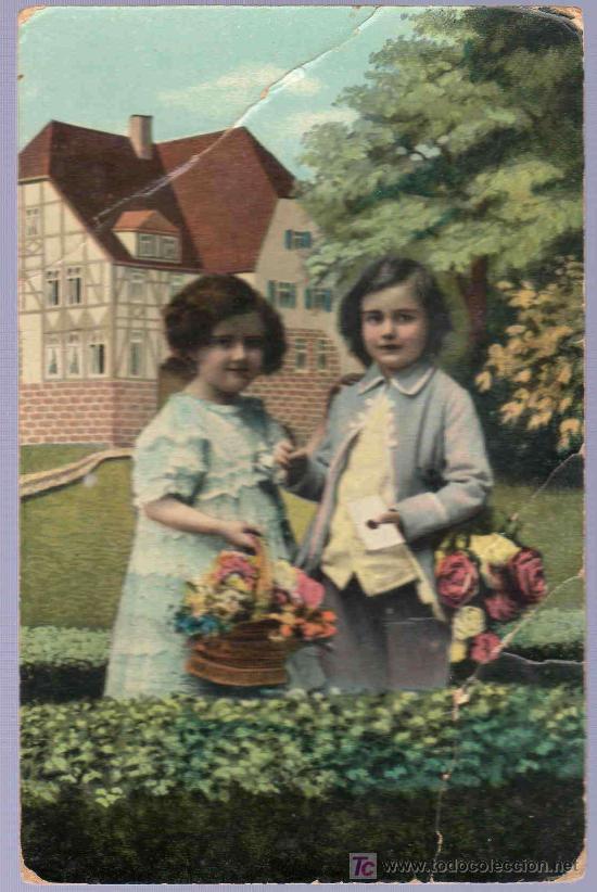 Postales: TARJETA POSTAL ANTIGUA INFANTIL. - Foto 1