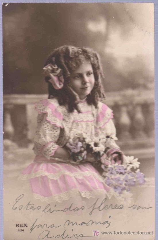 Postales: TARJETA POSTAL ANTIGUA INFANTIL. - Foto 1