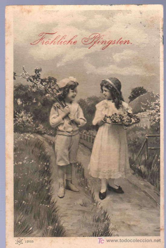 Postales: TARJETA POSTAL ANTIGUA INFANTIL. - Foto 1