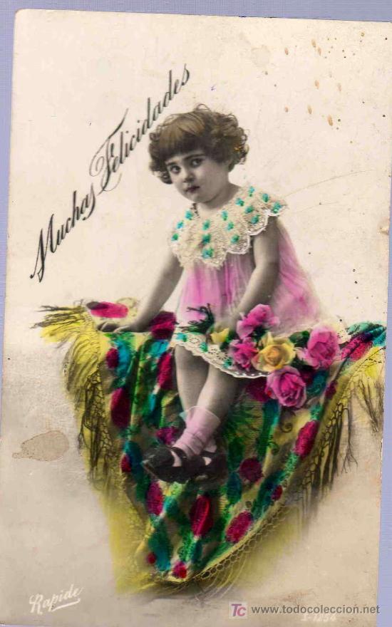 Postales: TARJETA POSTAL ANTIGUA INFANTIL. - Foto 1
