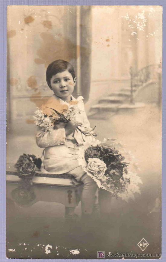 Postales: TARJETA POSTAL ANTIGUA INFANTIL. - Foto 1
