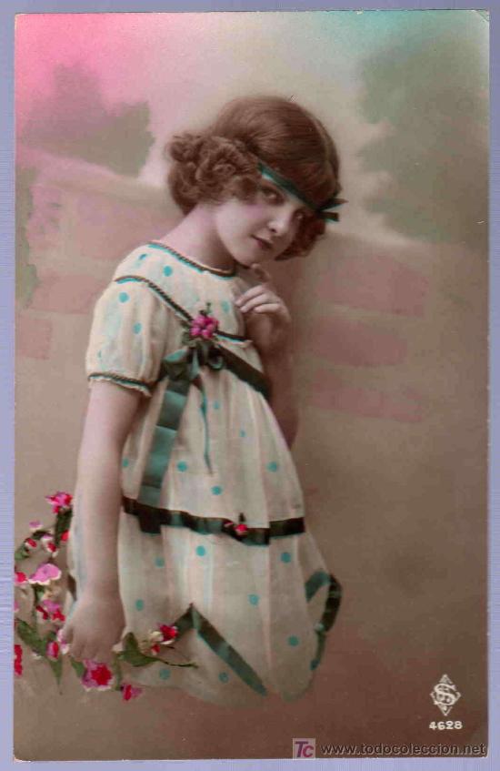 Postales: TARJETA POSTAL ANTIGUA INFANTIL. - Foto 1