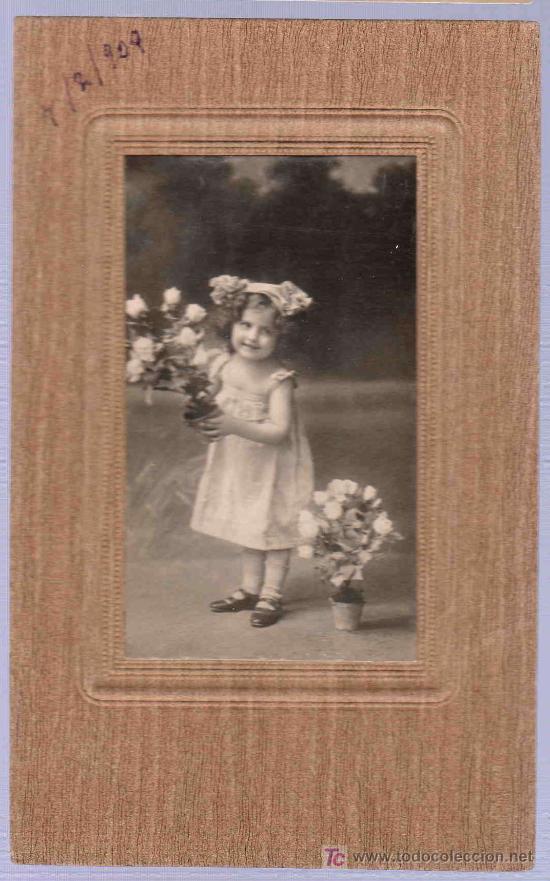 Postales: TARJETA POSTAL ANTIGUA INFANTIL. - Foto 1