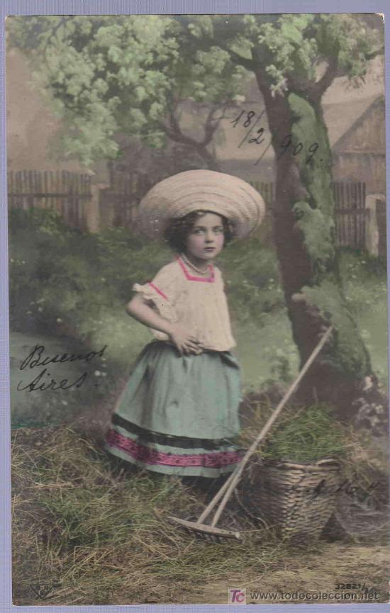 Postales: TARJETA POSTAL ANTIGUA INFANTIL. - Foto 1