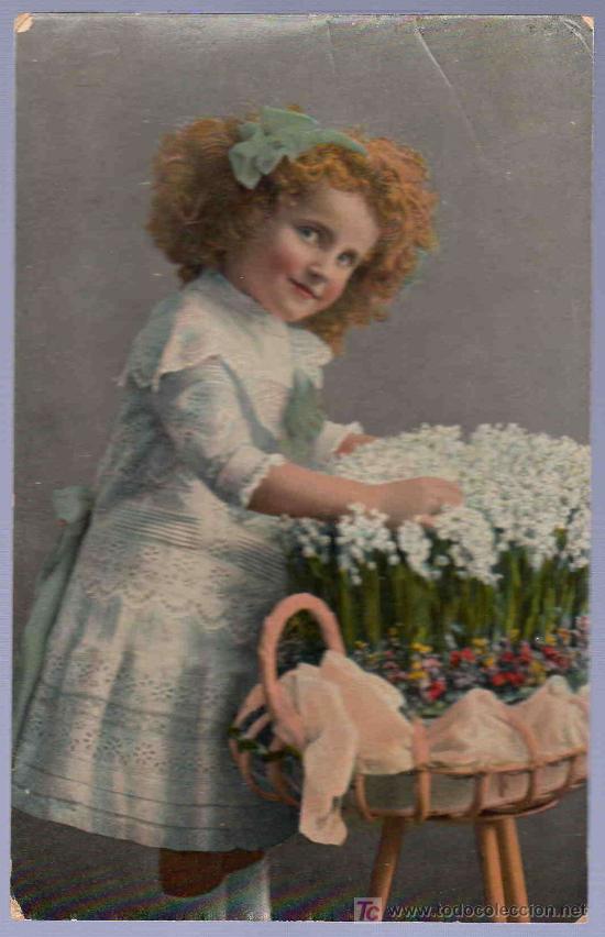 Postales: TARJETA POSTAL ANTIGUA INFANTIL. - Foto 1