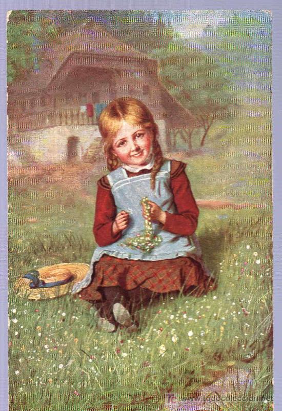 Postales: TARJETA POSTAL ANTIGUA INFANTIL. - Foto 1