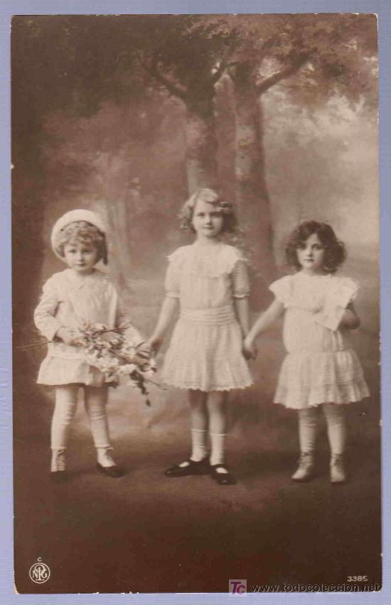 Postales: TARJETA POSTAL ANTIGUA INFANTIL. - Foto 1