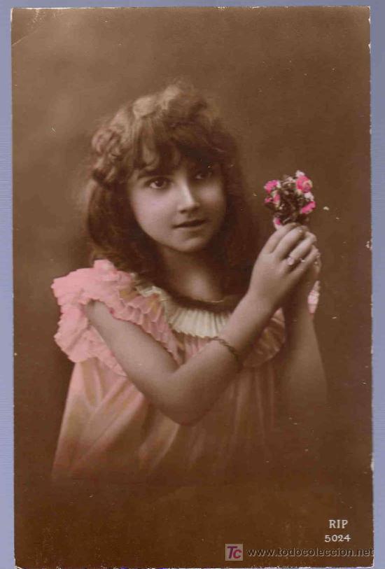 Postales: TARJETA POSTAL ANTIGUA INFANTIL. - Foto 1