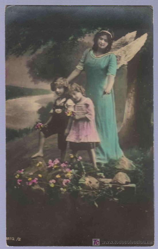 Postales: TARJETA POSTAL ANTIGUA INFANTIL. - Foto 1