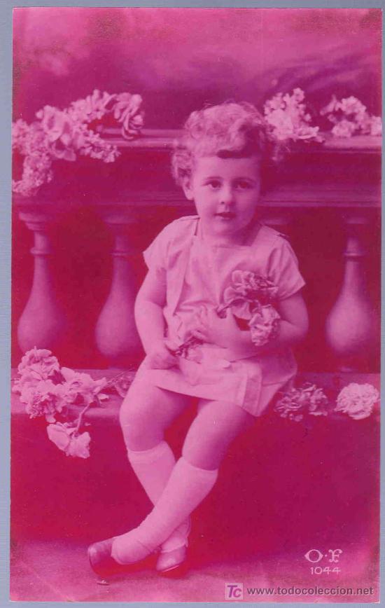 Postales: TARJETA POSTAL ANTIGUA INFANTIL. - Foto 1