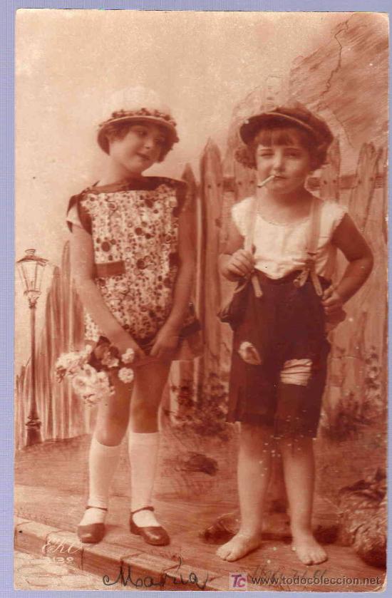 Postales: TARJETA POSTAL ANTIGUA INFANTIL. - Foto 1