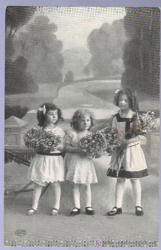 Postales: TARJETA POSTAL ANTIGUA INFANTIL. - Foto 1