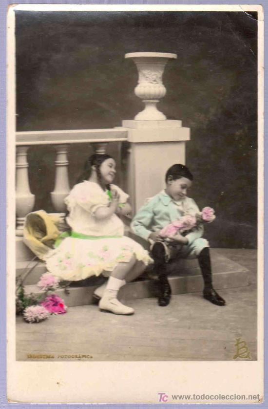 Postales: TARJETA POSTAL ANTIGUA INFANTIL. - Foto 1