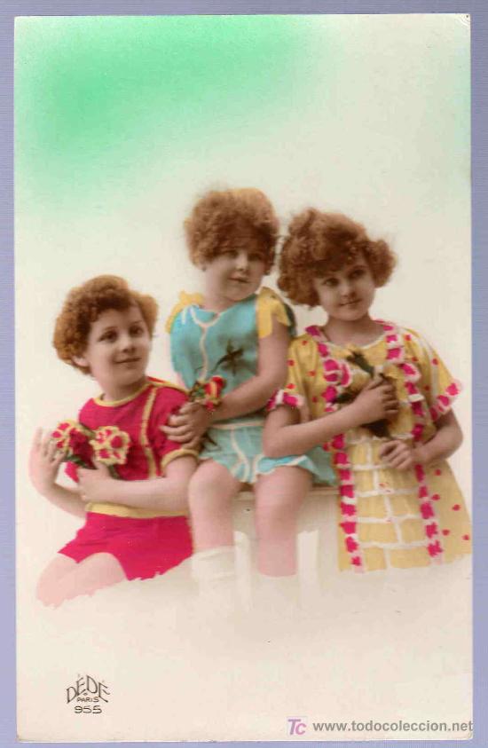 Postales: TARJETA POSTAL ANTIGUA INFANTIL. - Foto 1