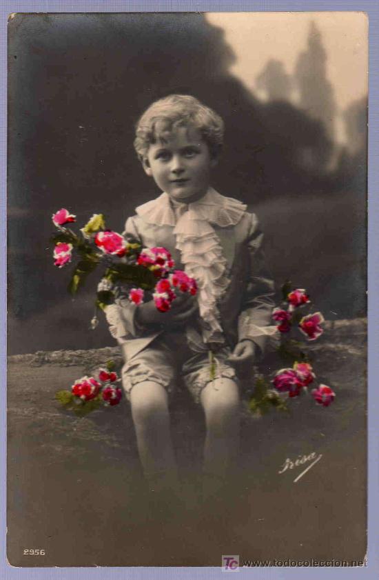 Postales: TARJETA POSTAL ANTIGUA INFANTIL. - Foto 1