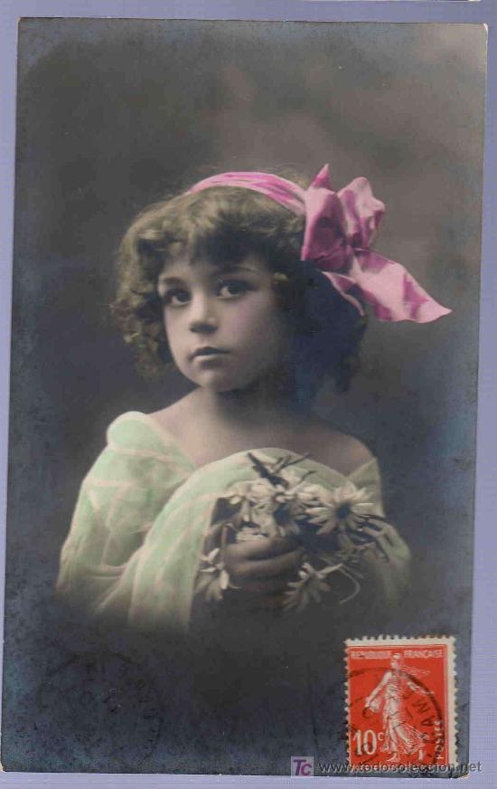 Postales: TARJETA POSTAL ANTIGUA INFANTIL. - Foto 1