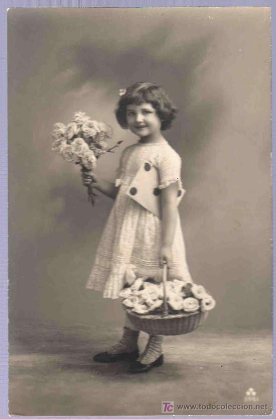 Postales: TARJETA POSTAL ANTIGUA INFANTIL. - Foto 1