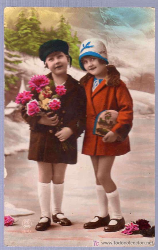 Postales: TARJETA POSTAL ANTIGUA INFANTIL. - Foto 1