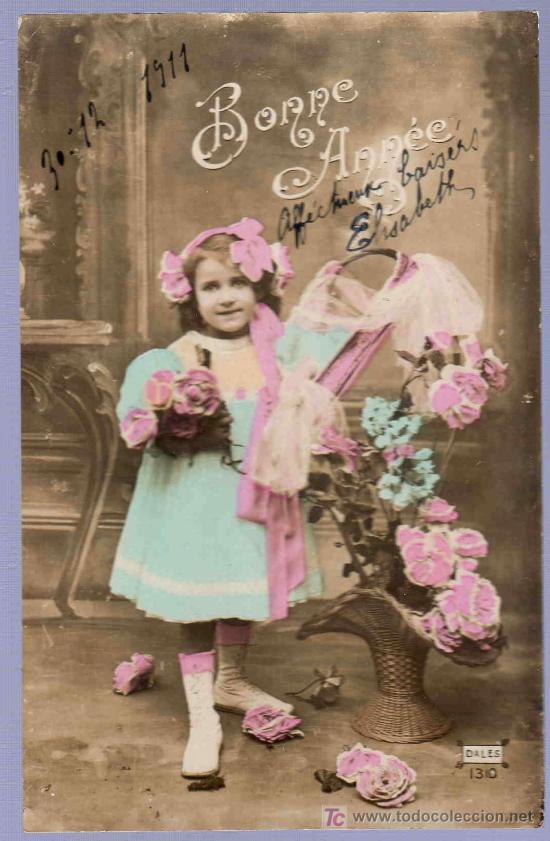 Postales: TARJETA POSTAL ANTIGUA INFANTIL. - Foto 1