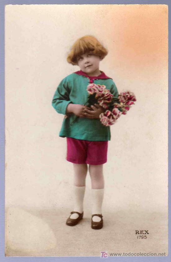 Postales: TARJETA POSTAL ANTIGUA INFANTIL. - Foto 1