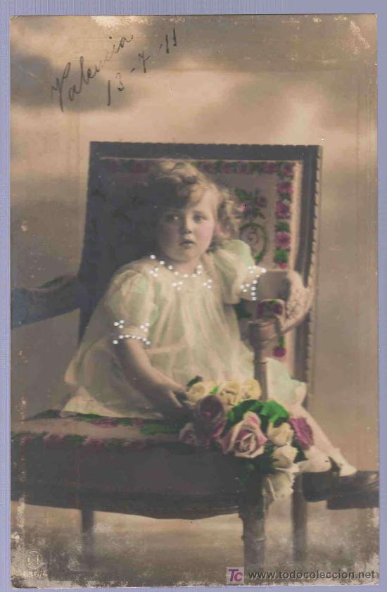Postales: TARJETA POSTAL ANTIGUA INFANTIL. - Foto 1