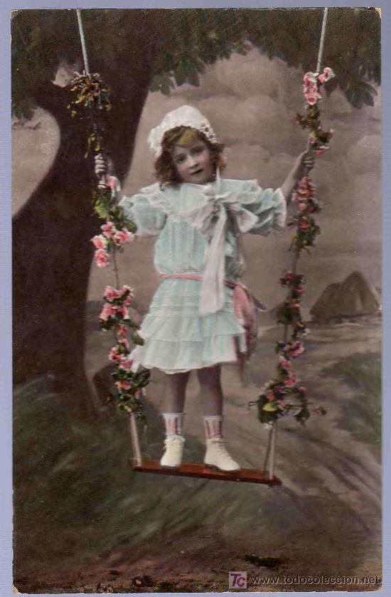 Postales: TARJETA POSTAL ANTIGUA INFANTIL. - Foto 1