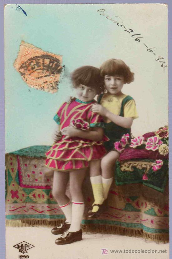 Postales: TARJETA POSTAL ANTIGUA INFANTIL. - Foto 1