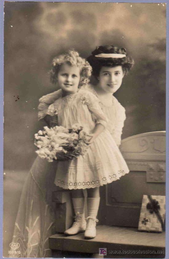 Postales: TARJETA POSTAL ANTIGUA INFANTIL. - Foto 1