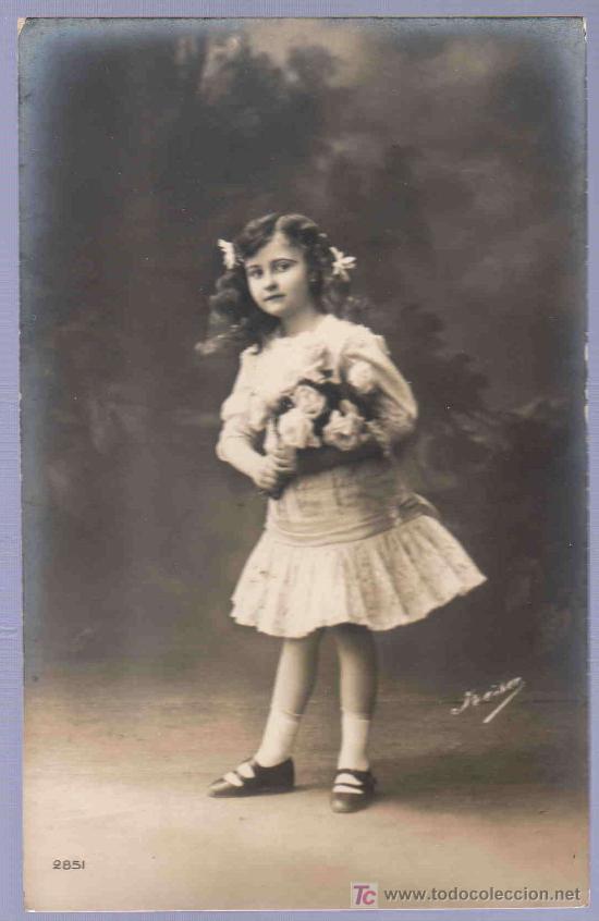 Postales: TARJETA POSTAL ANTIGUA INFANTIL. - Foto 1