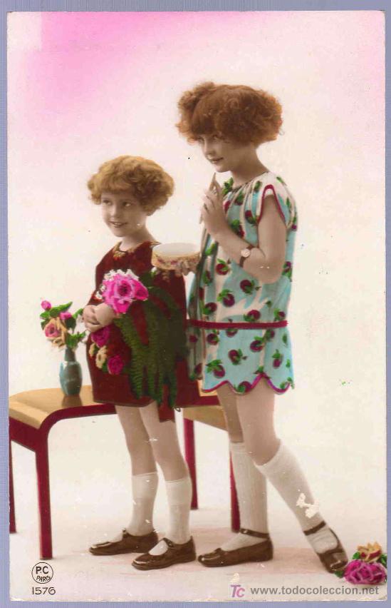Postales: TARJETA POSTAL ANTIGUA INFANTIL. - Foto 1