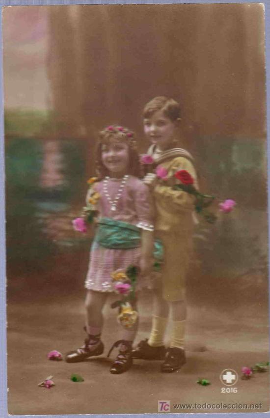 Postales: TARJETA POSTAL ANTIGUA INFANTIL - Foto 1