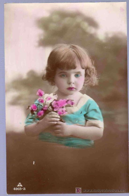 Postales: TARJETA POSTAL ANTIGUA INFANTIL - Foto 1