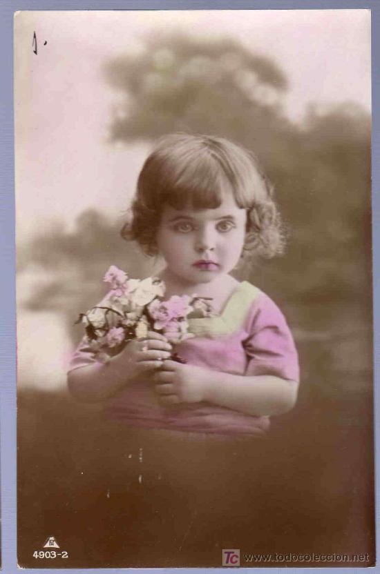 Postales: TARJETA POSTAL ANTIGUA INFANTIL - Foto 1