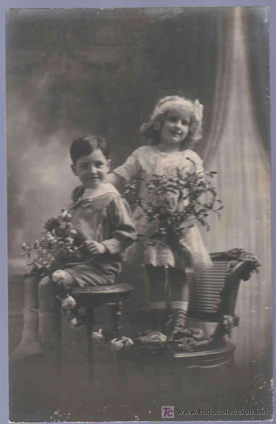 Postales: TARJETA POSTAL ANTIGUA INFANTIL - Foto 1