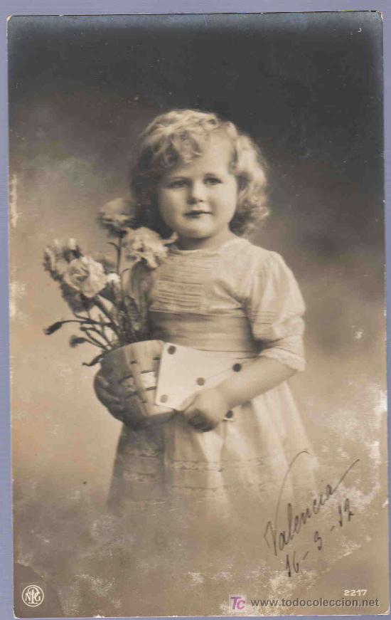 Postales: TARJETA POSTAL ANTIGUA INFANTIL - Foto 1
