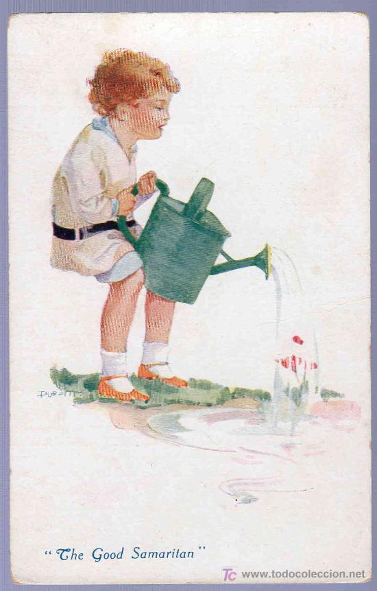 Postales: TARJETA POSTAL ANTIGUA INFANTIL - Foto 1
