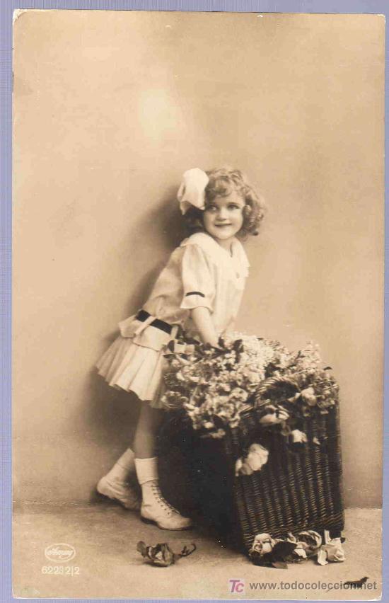 Postales: TARJETA POSTAL ANTIGUA INFANTIL - Foto 1