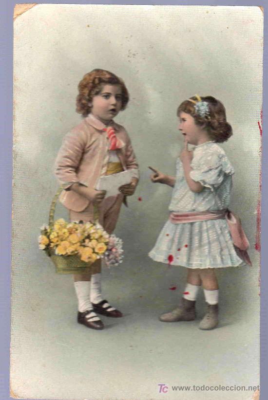 Postales: TARJETA POSTAL ANTIGUA INFANTIL - Foto 1