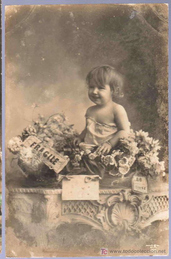 Postales: TARJETA POSTAL ANTIGUA INFANTIL - Foto 1