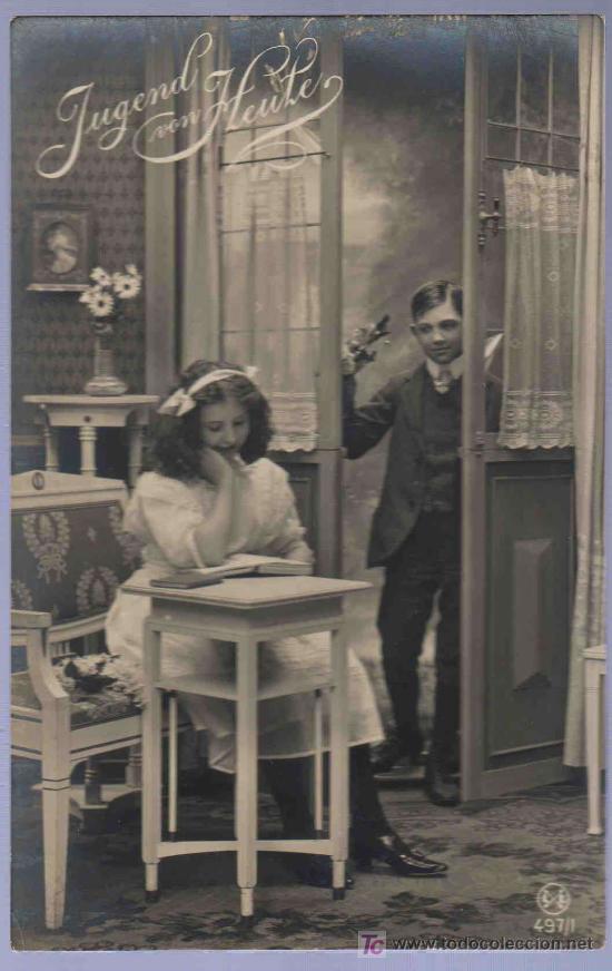 Postales: TARJETA POSTAL ANTIGUA INFANTIL. - Foto 1