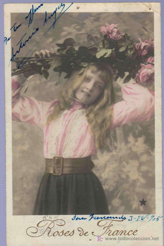 Postales: TARJETA POSTAL ANTIGUA INFANTIL. - Foto 1