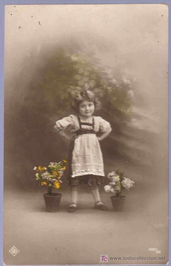 Postales: TARJETA POSTAL ANTIGUA INFANTIL. - Foto 1