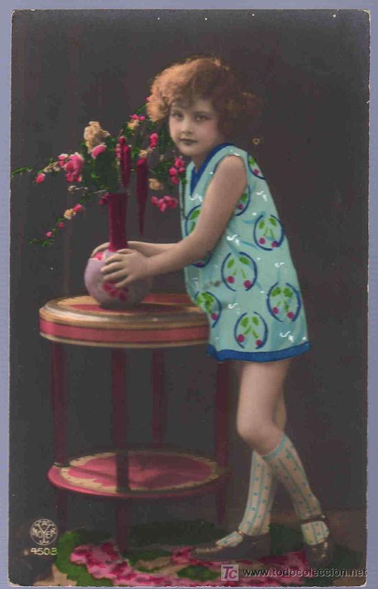 Postales: TARJETA POSTAL ANTIGUA INFANTIL. - Foto 1